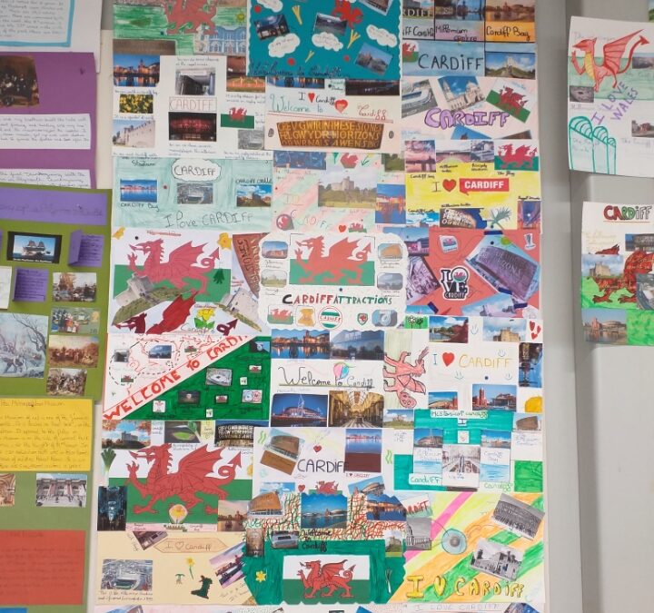 Projet 5° : Postcards from Cardiff
