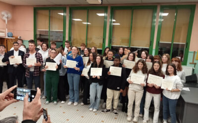 Remise des diplômes DNB 2022