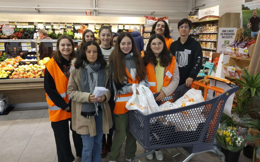 Action de solidarité pendant l&rsquo;Avent